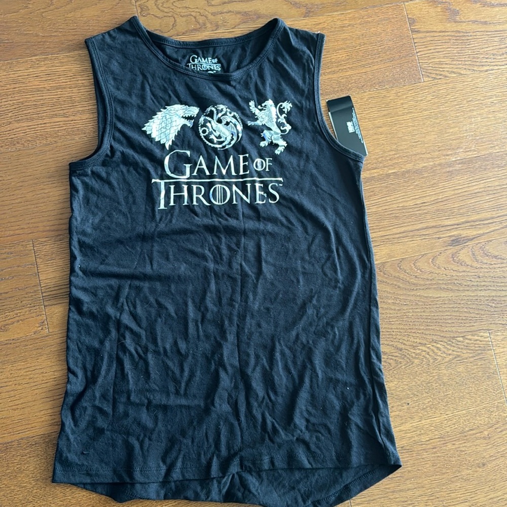 NWT Game of Thrones Tank Top - large